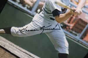 Harmon Killebrew Framed 20x16 Photo In Person Autograph