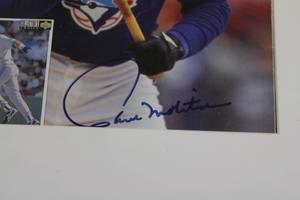 Paul Molitor Framed Beckett Magazine In Person Autograph