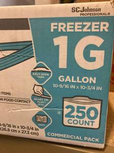 Ziploc 1 Gallon Freezer Bags