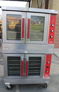 Vulcan Natural Gas Double Deck Full Size Commercial Convection Oven