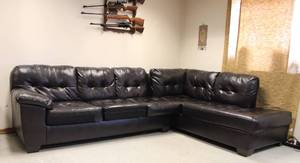 2 Piece Sectional With Track Arms