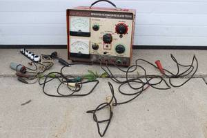 Alternator. Regulator, Generator Tester Marquette Old School ,