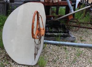 2 Basketball Hoops Lot