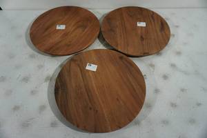 NEW Hearth and Hand 13 Acacia Wood Platters