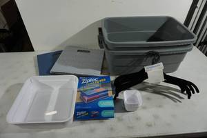 Assorted Storage Items