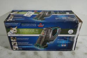 Bissell Pet Stain Eraser Powerbrush Plus Cordless Carpet and Upholstery Cleaner