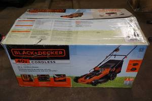 Black and Decker 20 40V Cordless Electric Mower