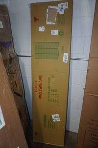 Rylie 3 Panel Room Divider - Black
