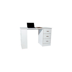 Monroe 3 Shelf Computer Desk