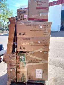 Pallet of Repairables - Refrigerator, Air Fryer, Microwaves, Furniture