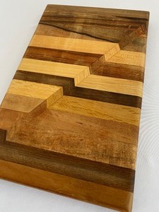 lot 17 image: Handcrafted Wood Cutting Block by Baron Von App