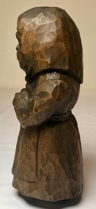 lot 100 image: Hand Carved Female Danish Figurine