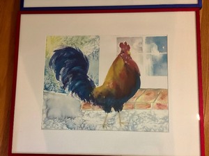 lot 159 image: Two Fun Framed Farm Life Prints
