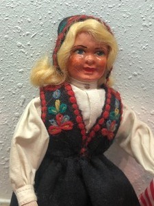 lot 160 image: Two Vintage European Dolls