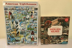 lot 158 image: Six Assorted Jigsaw Puzzles