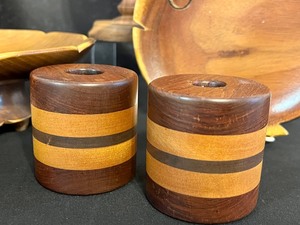 lot 72A image: Vintage Wooden Decorative Items