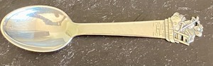 lot 264 image: Hans Christian Andersen Fairy Tale Spoon The Shepherdess and The Sweep