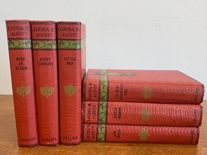 lot 229 image: Set of Six Vintage Louisa M. Alcott Books