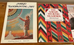 lot 219 image: Native American Reference Books including Sand Painting and Weaving