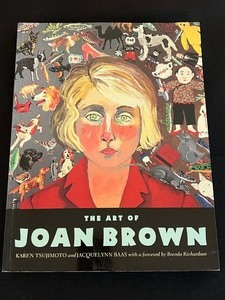 lot 236 image: Two Framed Joan Brown Prints and Softcover Book The Art of Joan Brown