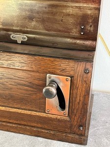 lot 249 image: Fun Antique Cincinnati Recorder Time Clock