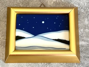 lot 248 image: Two Beautiful Porgsgrund Framed Tiles by Anne Odegaard