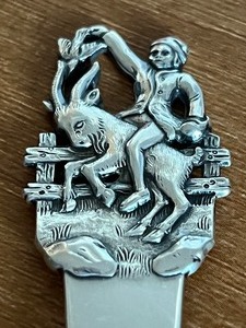 lot 256 image: Hans Christian Andersen Fairy Tale Spoon Jack the Dullard