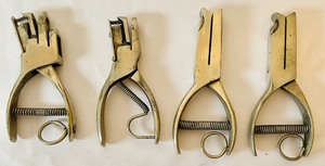 lot 326 image: 8 Vintage Punches
