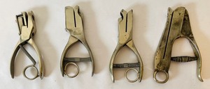 lot 335 image: 7 Vintage Punches