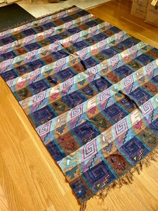 lot 334 image: Remarkable Rug from Peru
