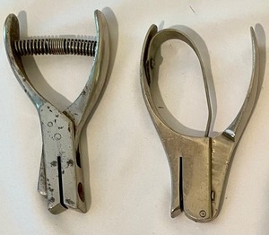 lot 343 image: 6 Vintage Punches