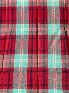 lot 348 image: Pretty Plaid Throw