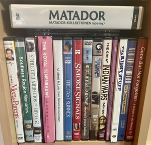 lot 383 image: DVDs with a Shelf