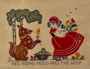 lot 393 image: Vintage Bucilla Needlework Art