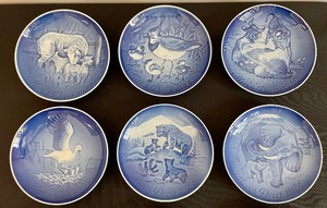lot 433 image: Bing & Grondahl Mothers Day Collectors Plates from 1980-1989