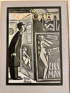 lot 455 image: Vintage Unframed New Yorker Magazine Cover