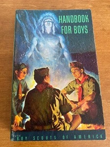 lot 416 image: Three Vintage Boy Scout Handbooks