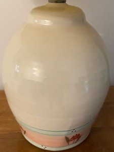 lot 451 image: Lovely Pottery Table Lamp