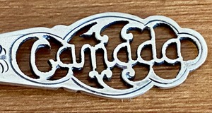 lot 272 image: Two Canada Sterling Silver Souvenir Spoons (one is marked sterling)