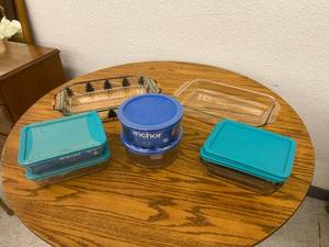 lot 71 image: Glass Cookware - Some New