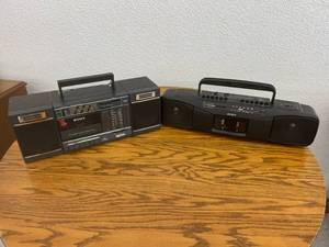 lot 141 image: Sony Boomboxes