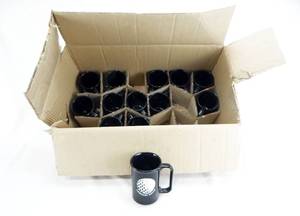 Lot of 14 Longest Drive Golf Ceramic Coffee Mugs
