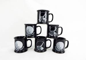 Lot of 6 Golf Mugs