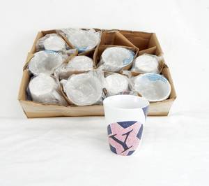 Lot of 11 Y Ceramic Mugs