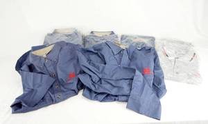 Lot of 16 Cenex Button Down Shirts and 2 Knit Polo Shirts