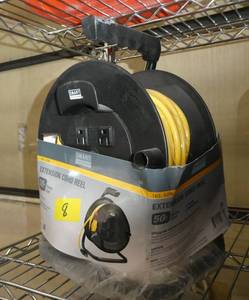 New 50 ft extension cord reel