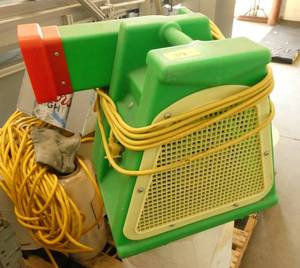 Bounce house inflator fan B-Air 2hp 115v