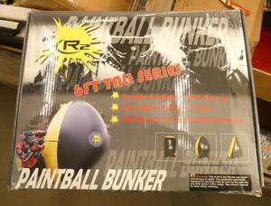 NerfballPaintball Inflatable Bunker 6 Ft tall - new