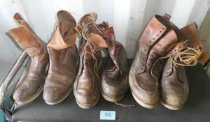 3 Pair of Red Wing boots