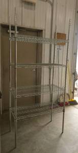Metro shelf with 4 shelves, 36 wide